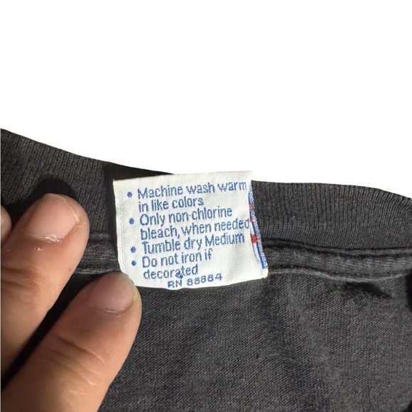 Vintage Allsport Ozzy Osbourne No Crap Rock And Roll TShirt XL - Picture 4 of 6